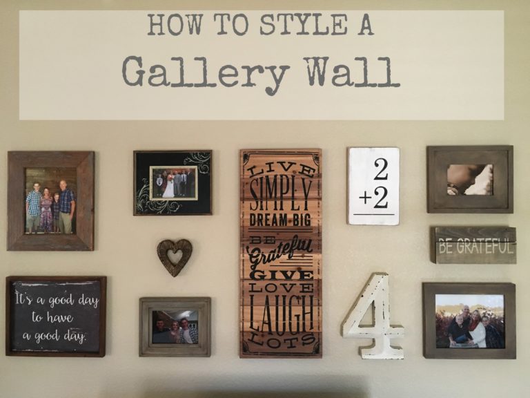 How To Style A Gallery Wall