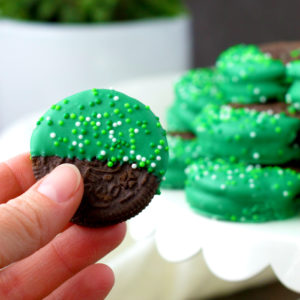 green mint Oreo's St. Patrick's Day