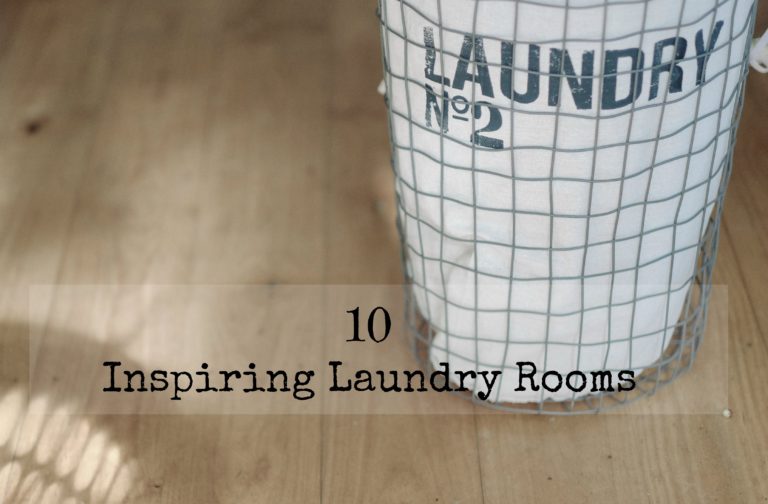 10 Inspiring Laundry Rooms