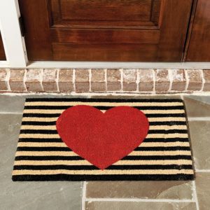 heart-door-mat