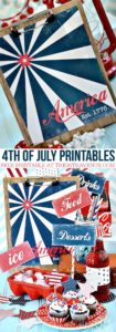 4th of July printables