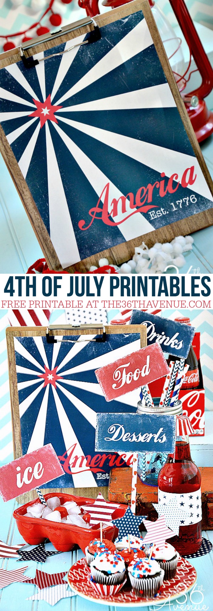 4th of July printables