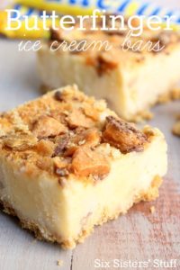 Butterfinger Ice Cream Bars