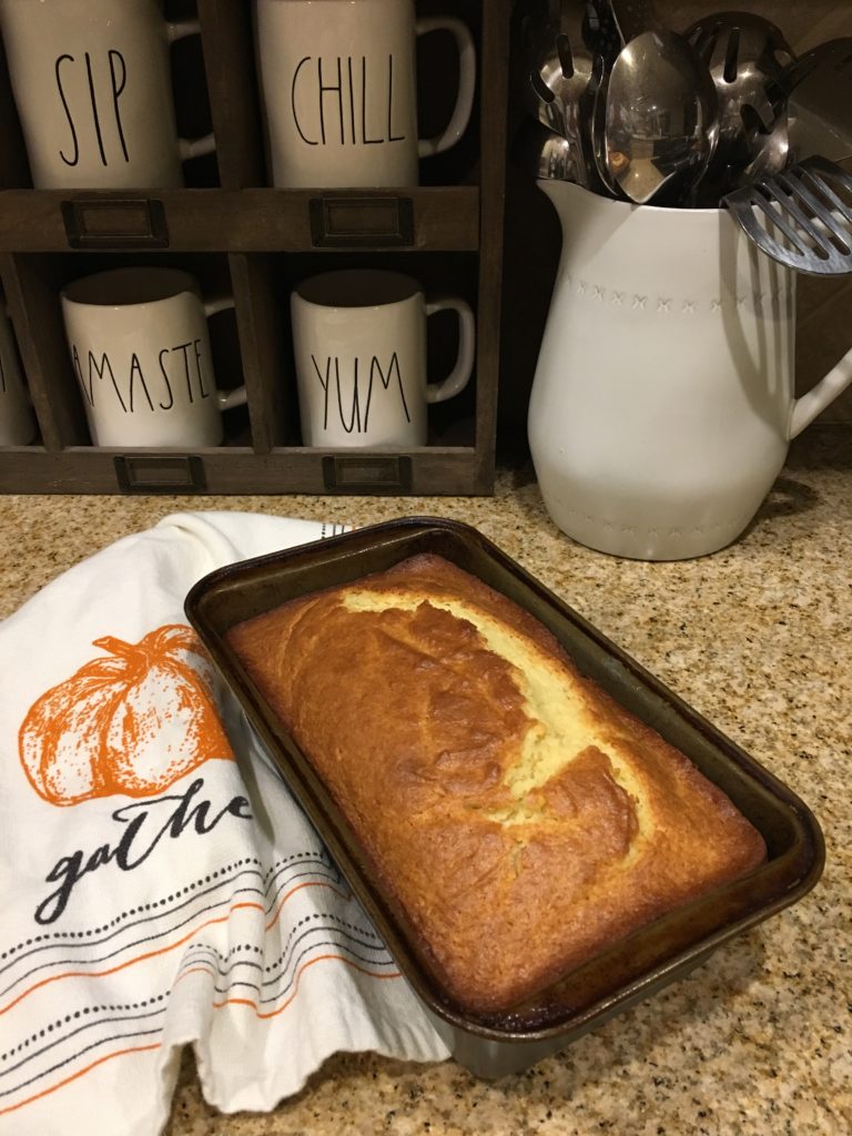 The Best Ever Eggnog Quick Bread