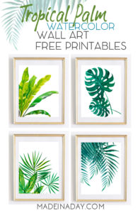 Tropical-Palm-Wall-Art-Watercolor-Printables