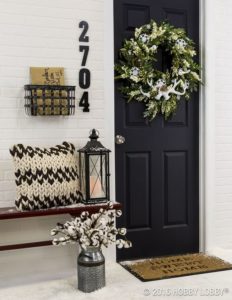 black-front-door