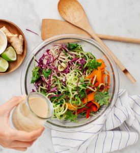 rainbow-bowls-almond-ginger-dressing