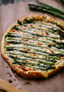 asparagus-goat-cheese-galette