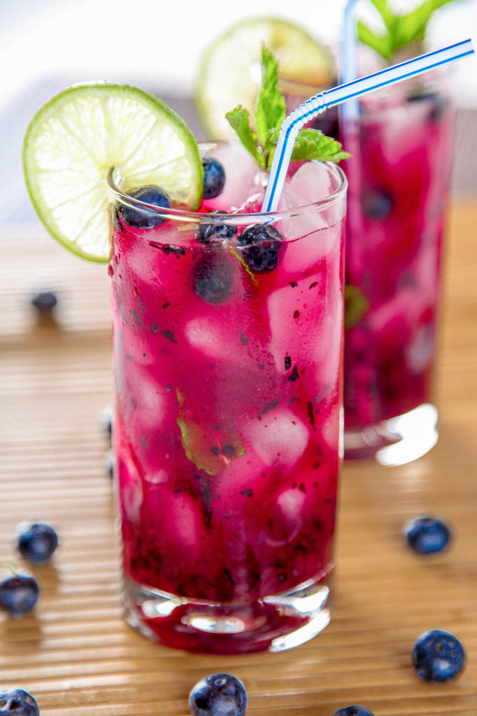 blueberry-mojito