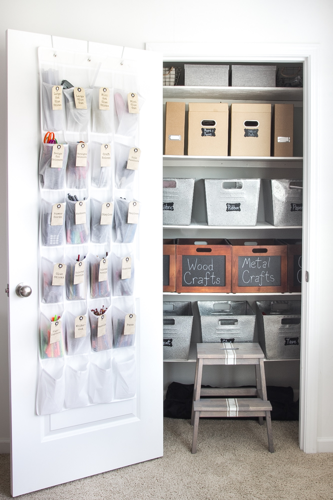Craft-Closet-Organization