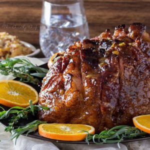 Bourbon-Mustard-Orange-Glazed-Ham