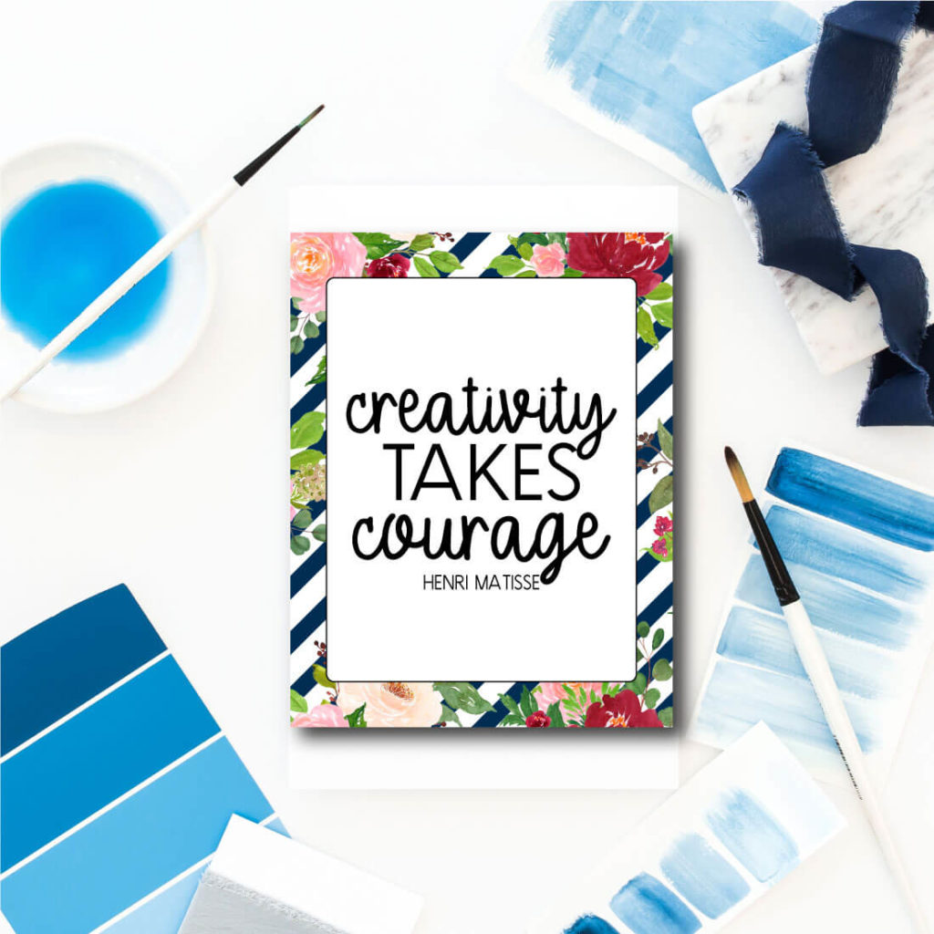 creativity-takes-courage-printable